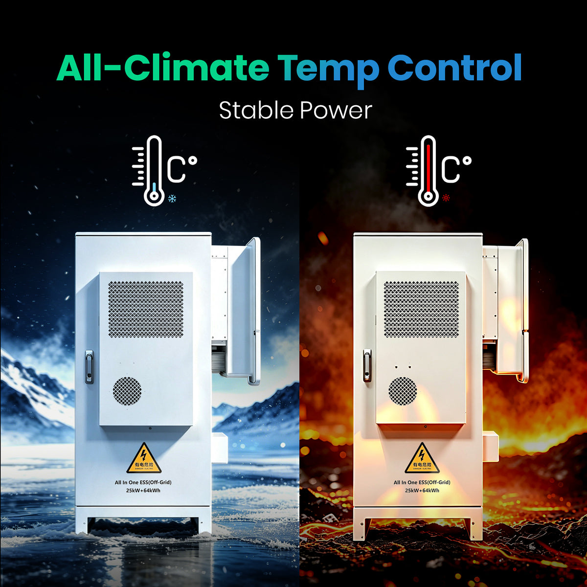 LS 16kWh Low-Voltage Commercial Energy Storage System