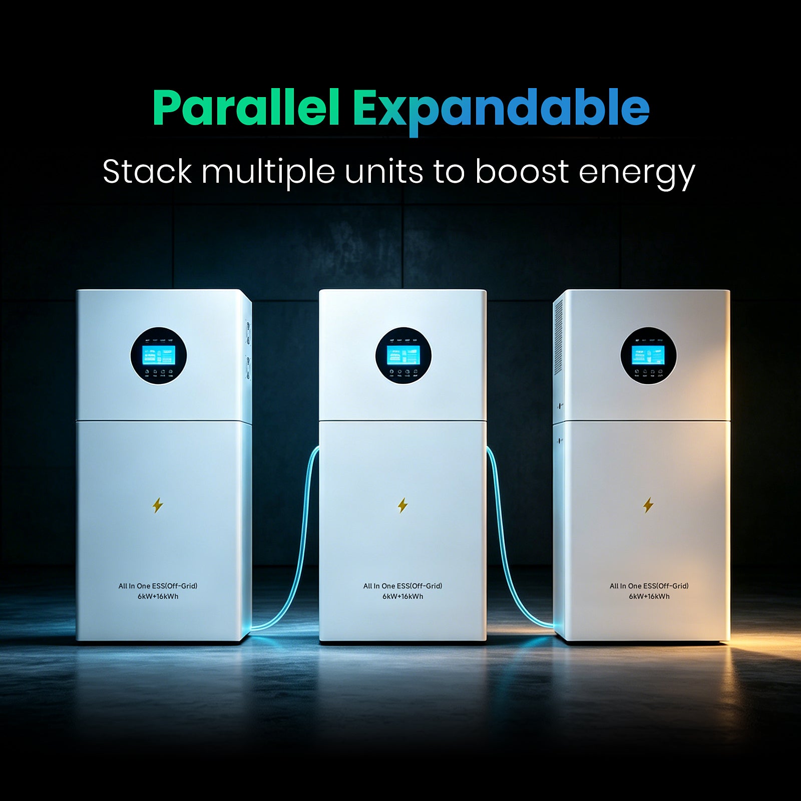 6.5KW+16KWH Solar Energy Storage System: Transform Your Home into an Eco-Friendly Powerhouse - Lumstor