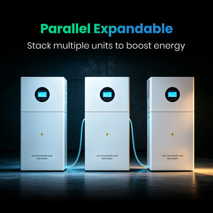 6.5KW+16KWH Solar Energy Storage System: Transform Your Home into an Eco-Friendly Powerhouse - Lumstor