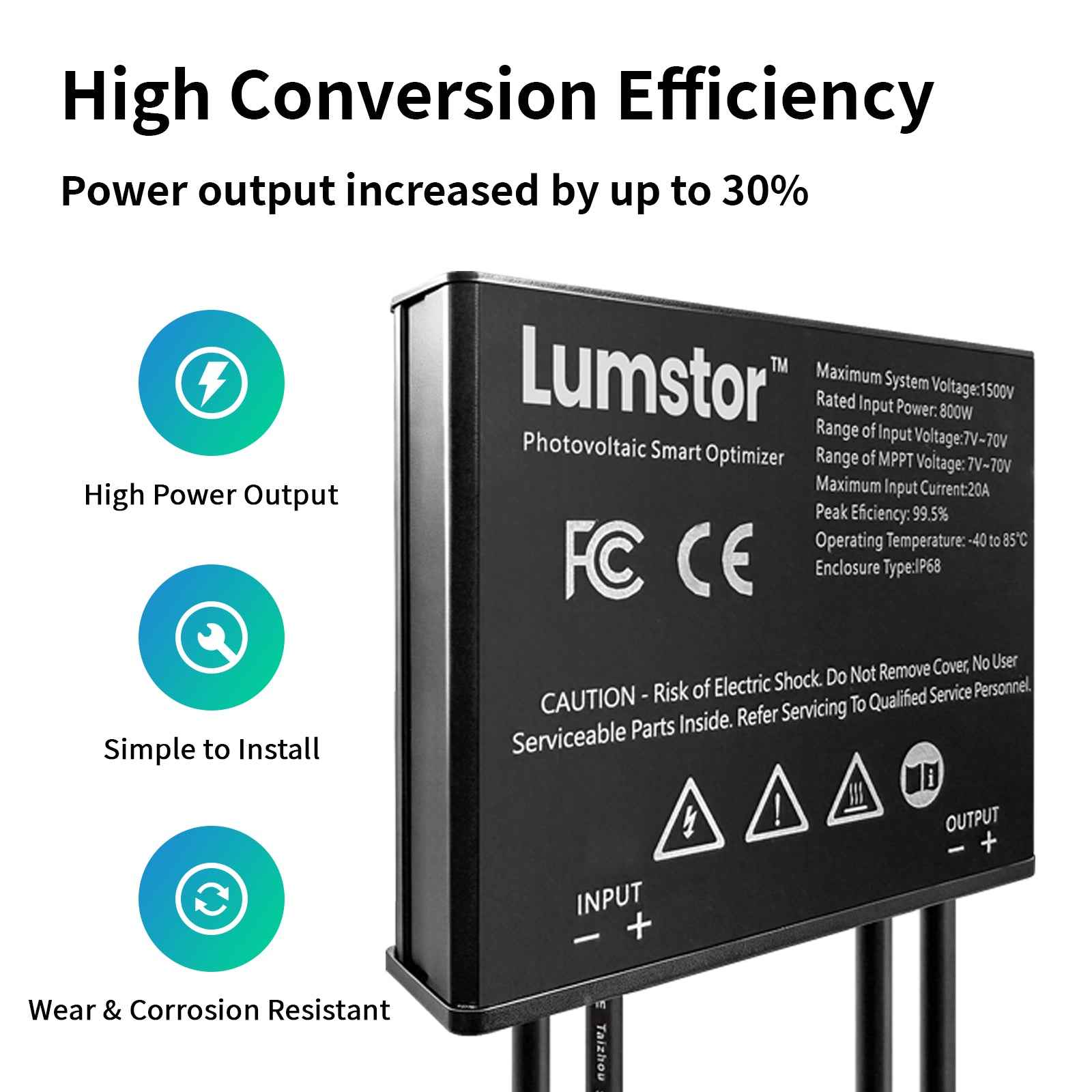 Elevate Your Solar Game with the 800W MPPT Solar Optimizer - Lumstor