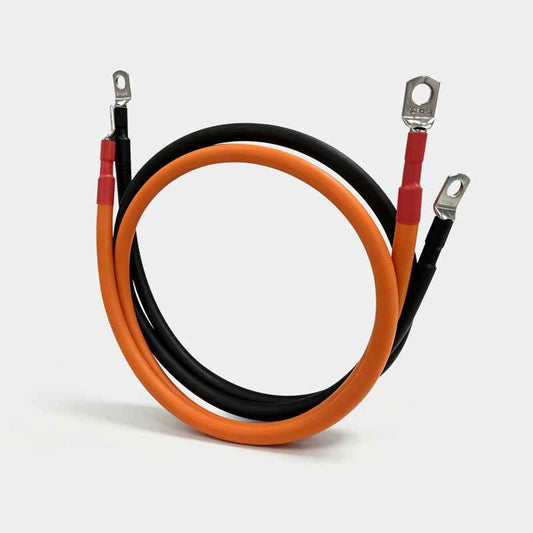 Premium Battery Cable - Reliable Red and Black Options in 30MM, 50MM, and 70MM - Lumstor