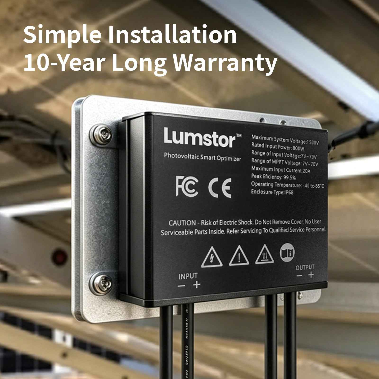 Elevate Your Solar Game with the 800W MPPT Solar Optimizer - Lumstor