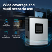 6.5kWh Integrated Off-Grid Solar Generator System with Dual MPPT & Pure Sine Wave Inverter