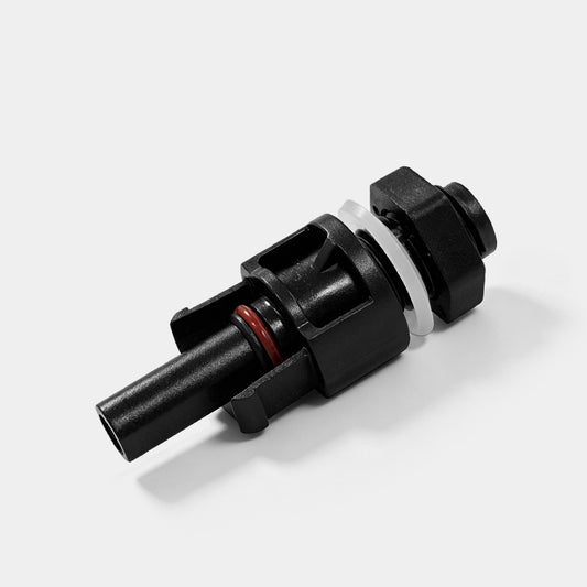 MC4 (+) panel-mount connector